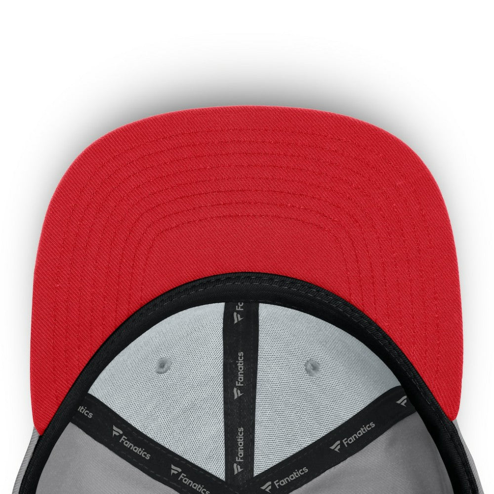 New Jersey Devils Fanatics Fundamentals Duo Split Logo Snapback Hat - Gray - NHL 202777625