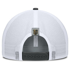 Vegas Golden Knights Fanatics Fundamental Adapt Trucker Adjustable Hat - Gray/Charcoal - NHL 202777674