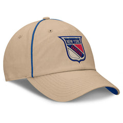 New York Rangers Fanatics Heritage Setoff Adjustable Hat - Tan - NHL 202777697