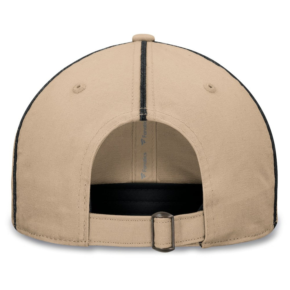 Boston Bruins Fanatics Heritage Setoff Adjustable Hat - Tan - NHL 202777701