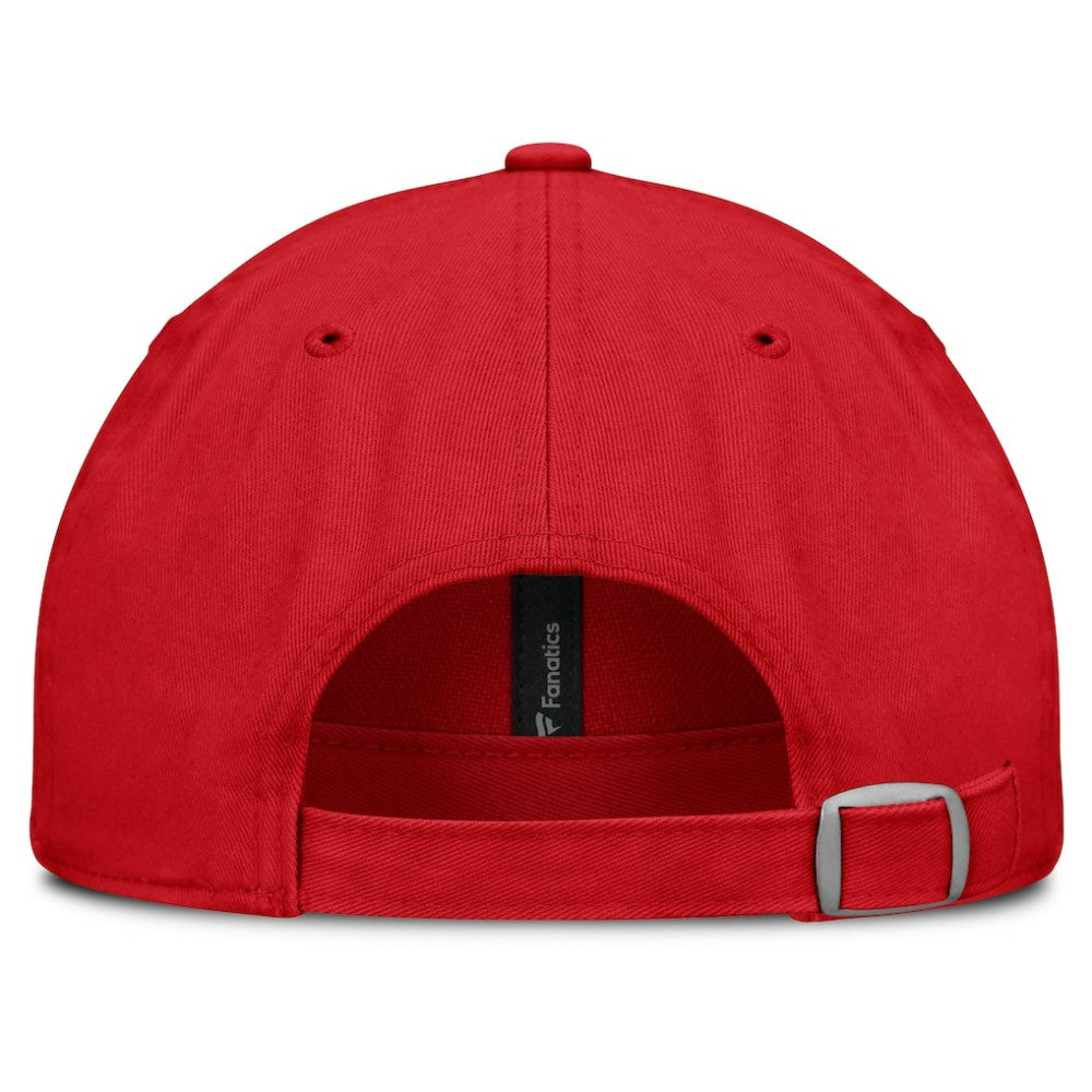 Chicago Blackhawks Fanatics Fundamentals Archer Adjustable Hat - Red - NHL 202777773