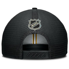 Boston Bruins Fanatics Authentic Pro Home Ice Trucker Adjustable Hat - Black - NHL 202777813