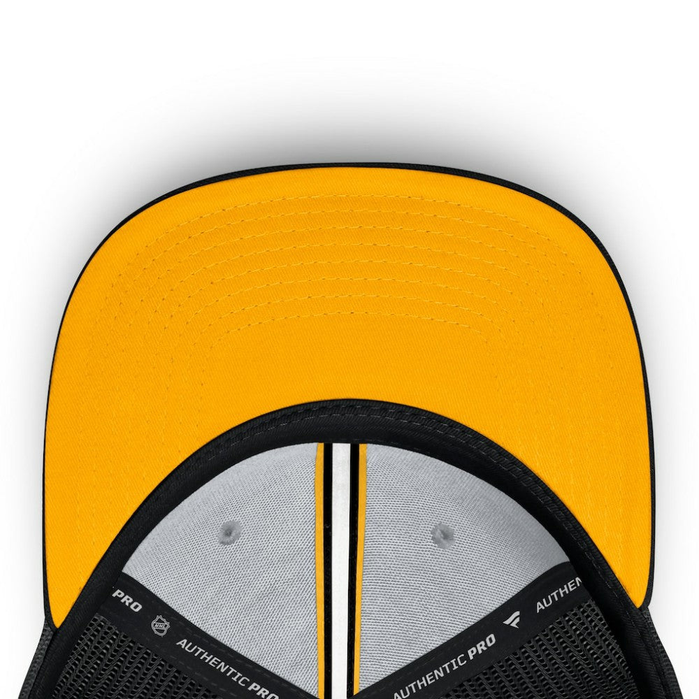Boston Bruins Fanatics Authentic Pro Home Ice Trucker Adjustable Hat - Black - NHL 202777813