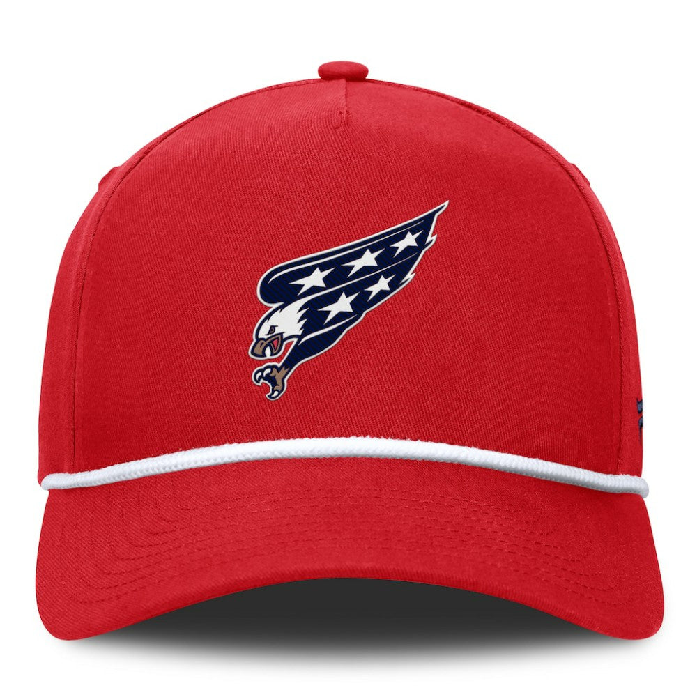 Washington Capitals Fanatics Authentic Pro Alternate Jersey A-Frame Adjustable Hat - Red - NHL 202777823