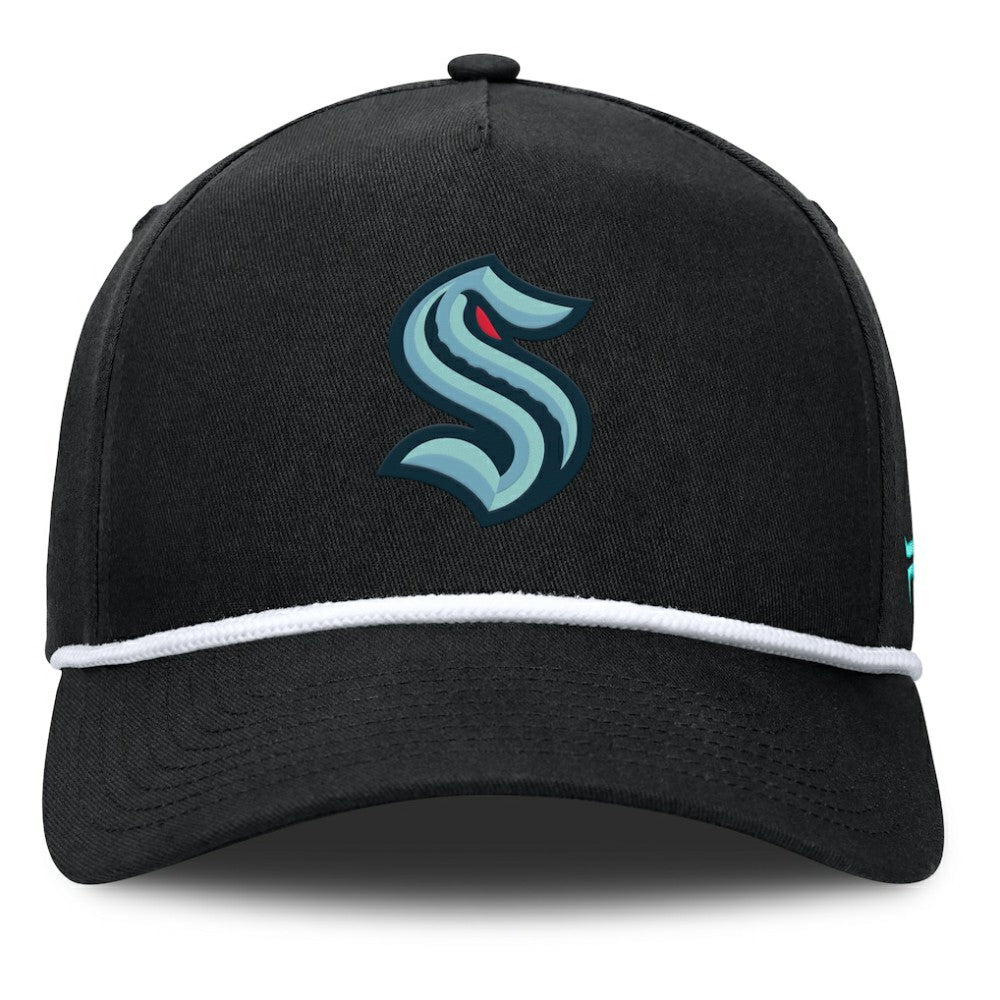 Seattle Kraken Fanatics Authentic Pro Alt Jersey A-Frame Adjustable Hat - Black - NHL 202777836