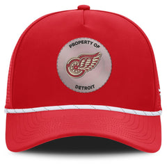 Detroit Red Wings Fanatics Centennial Pinched Front Adjustable Hat - Red - NHL 202777854