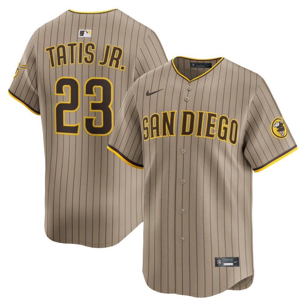 Fernando Tatis Jr. San Diego Padres Nike Alternate Limited Player Jersey - Khaki - Nike Discount