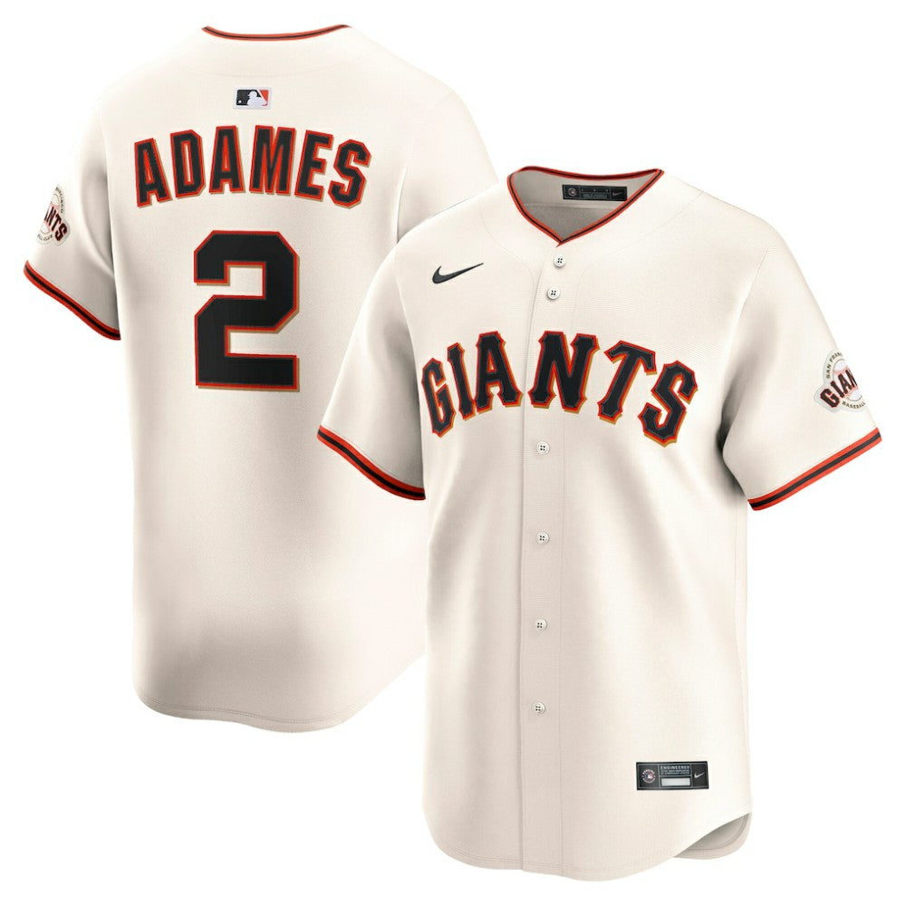 Willy Adames San Francisco Giants Nike Home Limited Player Jersey - Cream - Nike Lifestyle