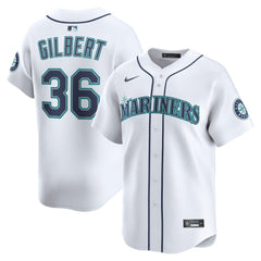Logan Gilbert Seattle Mariners Nike Home Limited Player Jersey - White - Nike Lifestyle