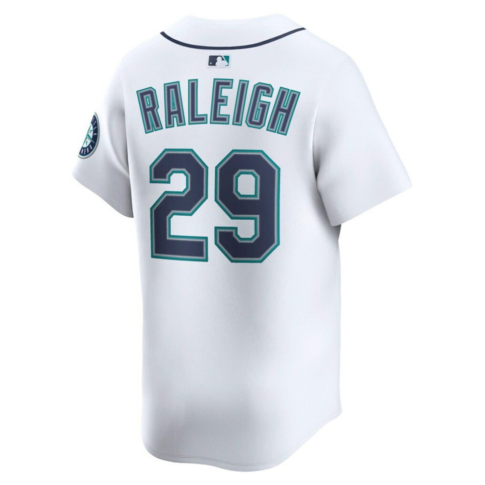 Cal Raleigh Seattle Mariners Nike Home Limited Player Jersey - White - Nike Lifestyle
