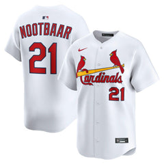 Lars Nootbaar St. Louis Cardinals Nike Home Limited Player Jersey - White - Nike Sale