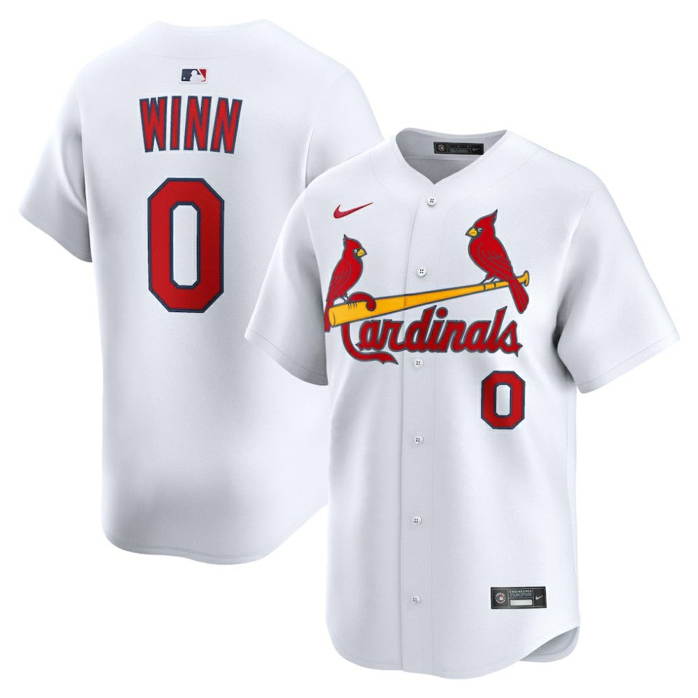 Masyn Winn St. Louis Cardinals Nike Home Limited Jersey - White - Nike Discount