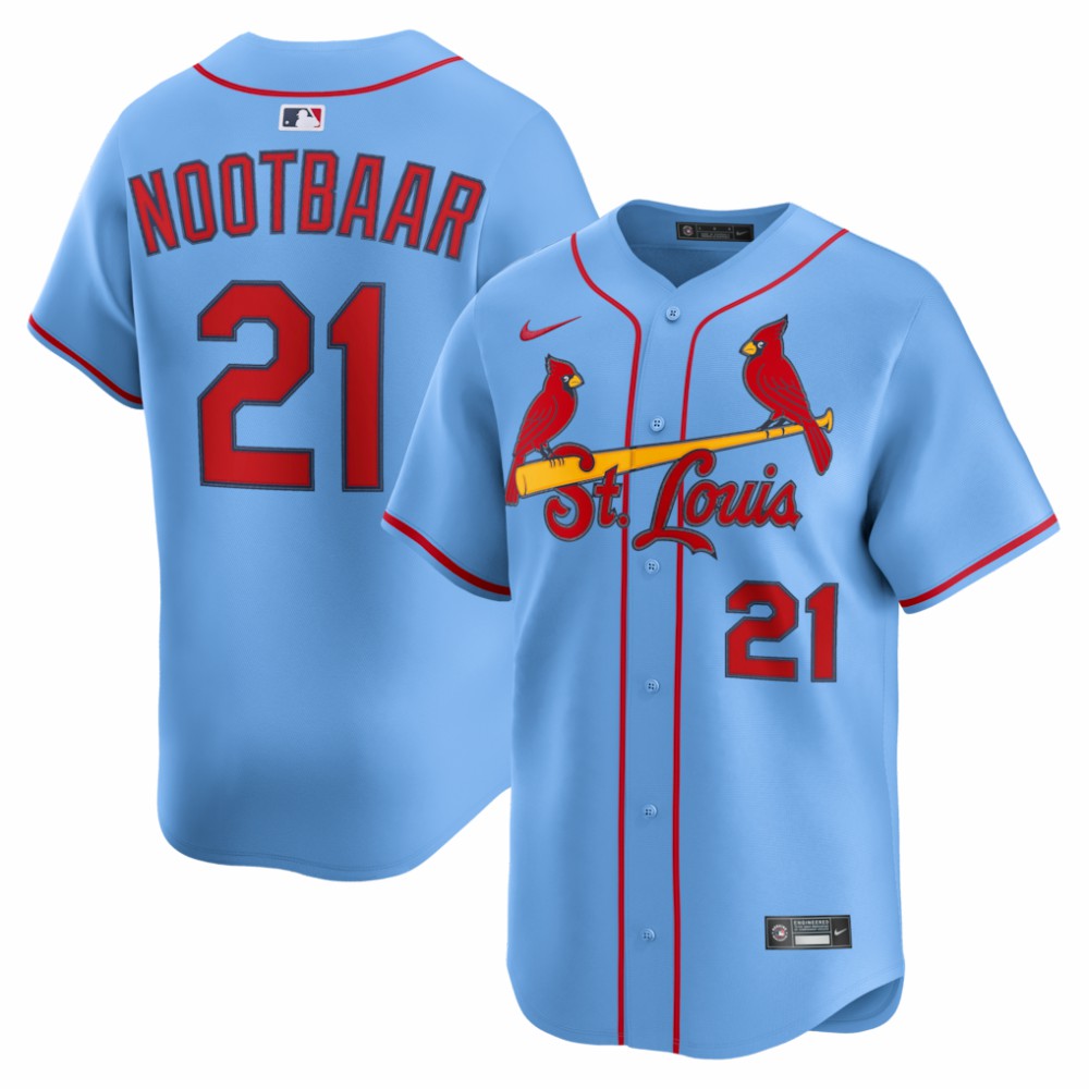 Lars Nootbaar St. Louis Cardinals Nike Alternate Limited Jersey - Light Blue - Nike Sale