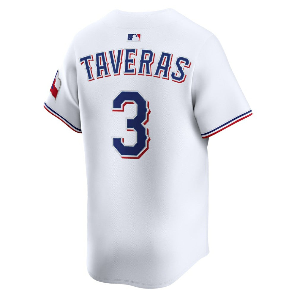 Leody Taveras Texas Rangers Nike Home Limited Player Jersey - White - Nike Discount