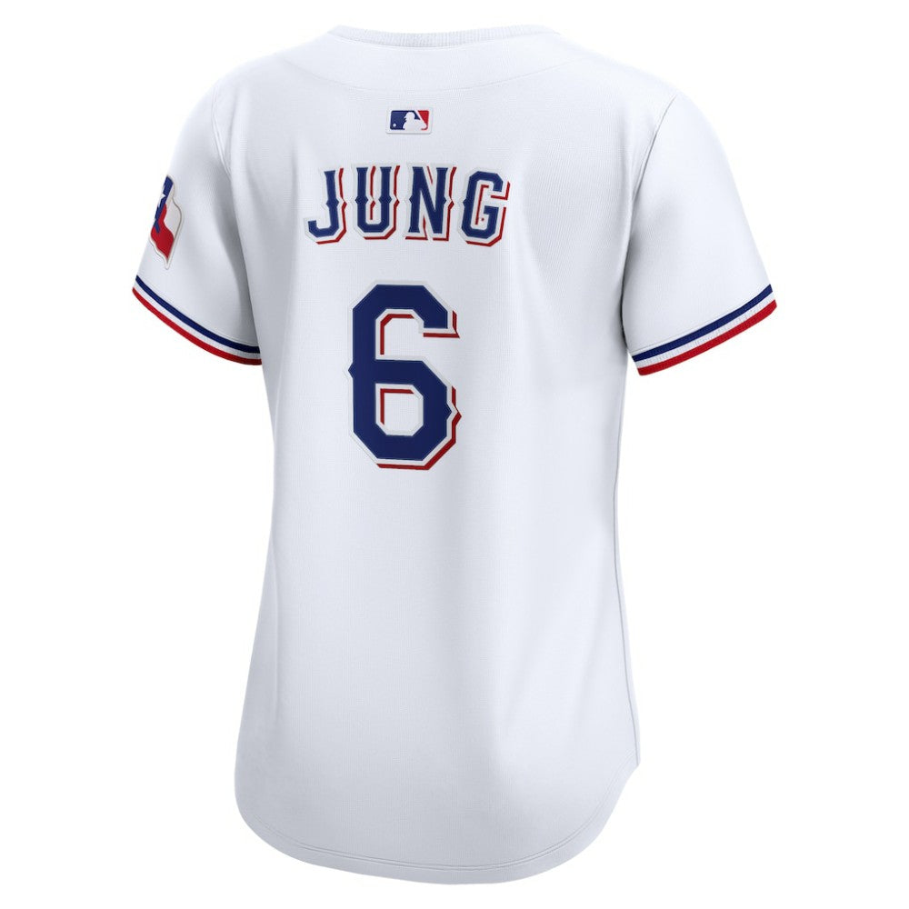 Josh Jung Texas Rangers Nike Women's Home Limited Player Jersey - White - Nike Lifestyle