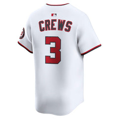 Dylan Crews Washington Nationals Nike Home Limited Player Jersey - White - Nike on Sale