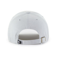 Brooklyn Nets '47 Core Logo Clean Up Adjustable Hat Gray | 47 brand US