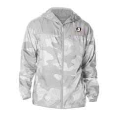 Anaheim Ducks Columbia Camo Flash Challenger Omni-Shade Full-Zip Hoodie Windbreaker - Gray - NHL 202780755