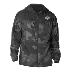 Los Angeles Kings Columbia Camo Flash Challenger Omni-Shade Full-Zip Hoodie Windbreaker - Black - NHL 202780781