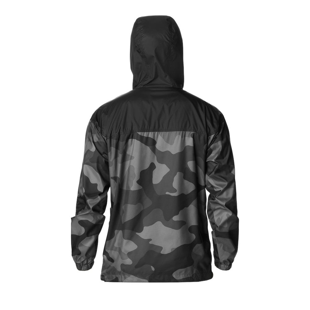 New Jersey Devils Columbia Camo Flash Challenger Omni-Shade Full-Zip Hoodie Windbreaker - Black - NHL 202780788