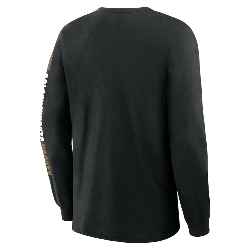 Vegas Golden Knights Fanatics Goal Crease Legacy Long Sleeve T-Shirt - Black - NHL 202782938