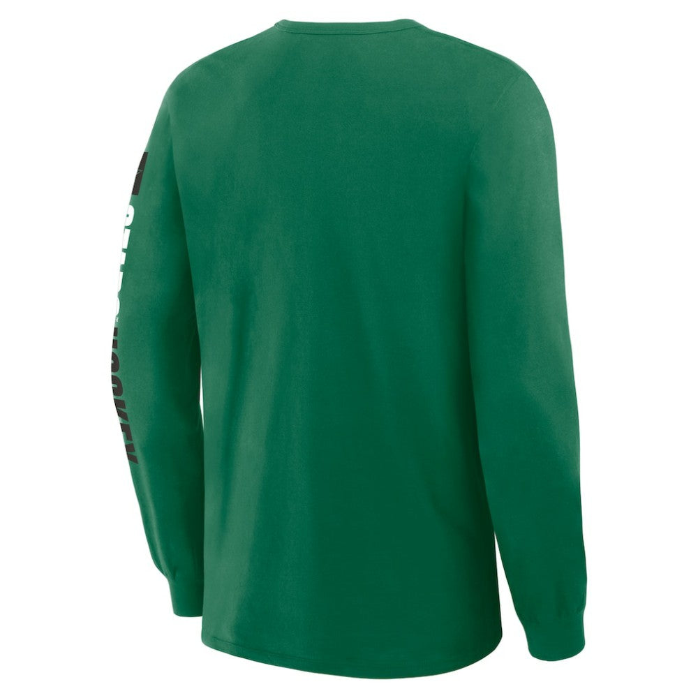 Dallas Stars Fanatics Goal Crease Legacy Long Sleeve T-Shirt - Kelly Green - NHL 202782943