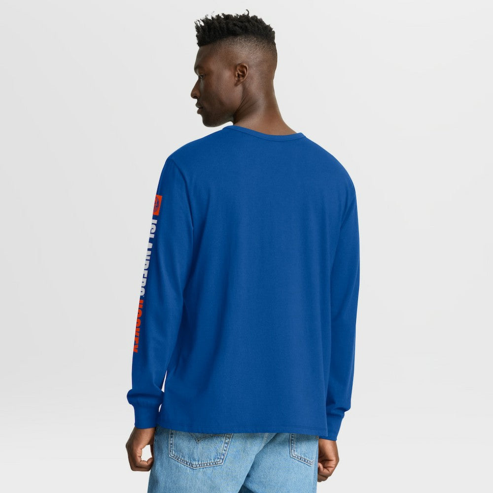 New York Islanders Fanatics Goal Crease Legacy Long Sleeve T-Shirt - Royal - NHL 202782944