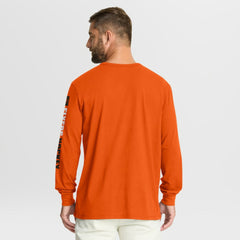 Philadelphia Flyers Fanatics Goal Crease Legacy Long Sleeve T-Shirt - Orange - NHL 202782953