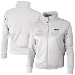 Utah Mammoth Columbia Women's River Fleece Full-Zip Jacket - White - NHL 202783453
