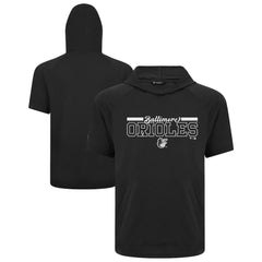 Baltimore Orioles Levelwear Phase Vanguard Hoodie T-Shirt - Black - MLB on Sale