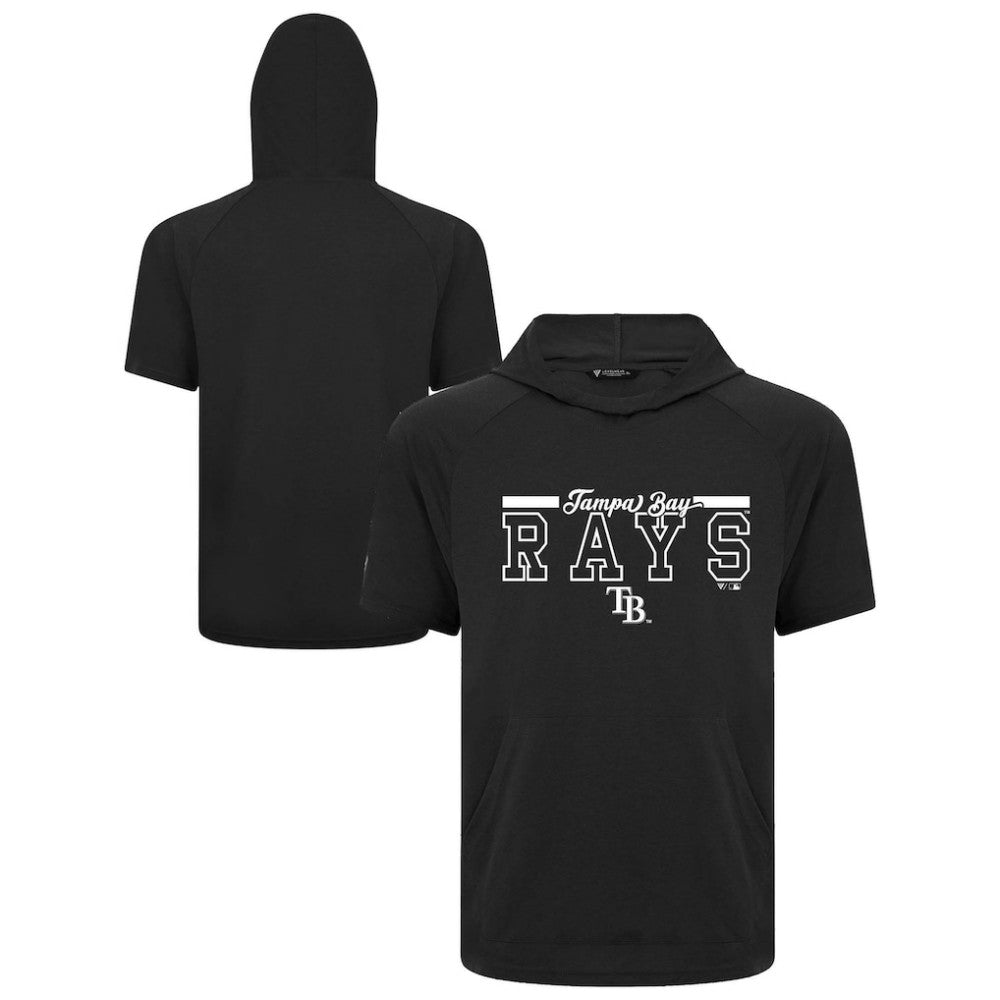 Tampa Bay Rays Levelwear Phase Vanguard Hoodie T-Shirt - Black - MLB Online