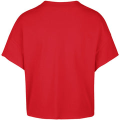 Alexander Ovechkin Washington Capitals '47 Women's Elation Name & Number Oversized Notch Neck T-Shirt - Red - NHL 202784303