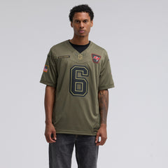 Nike Baker Mayfield Tampa Bay Buccaneers 2025 Salute to Service Limited Jersey Olive