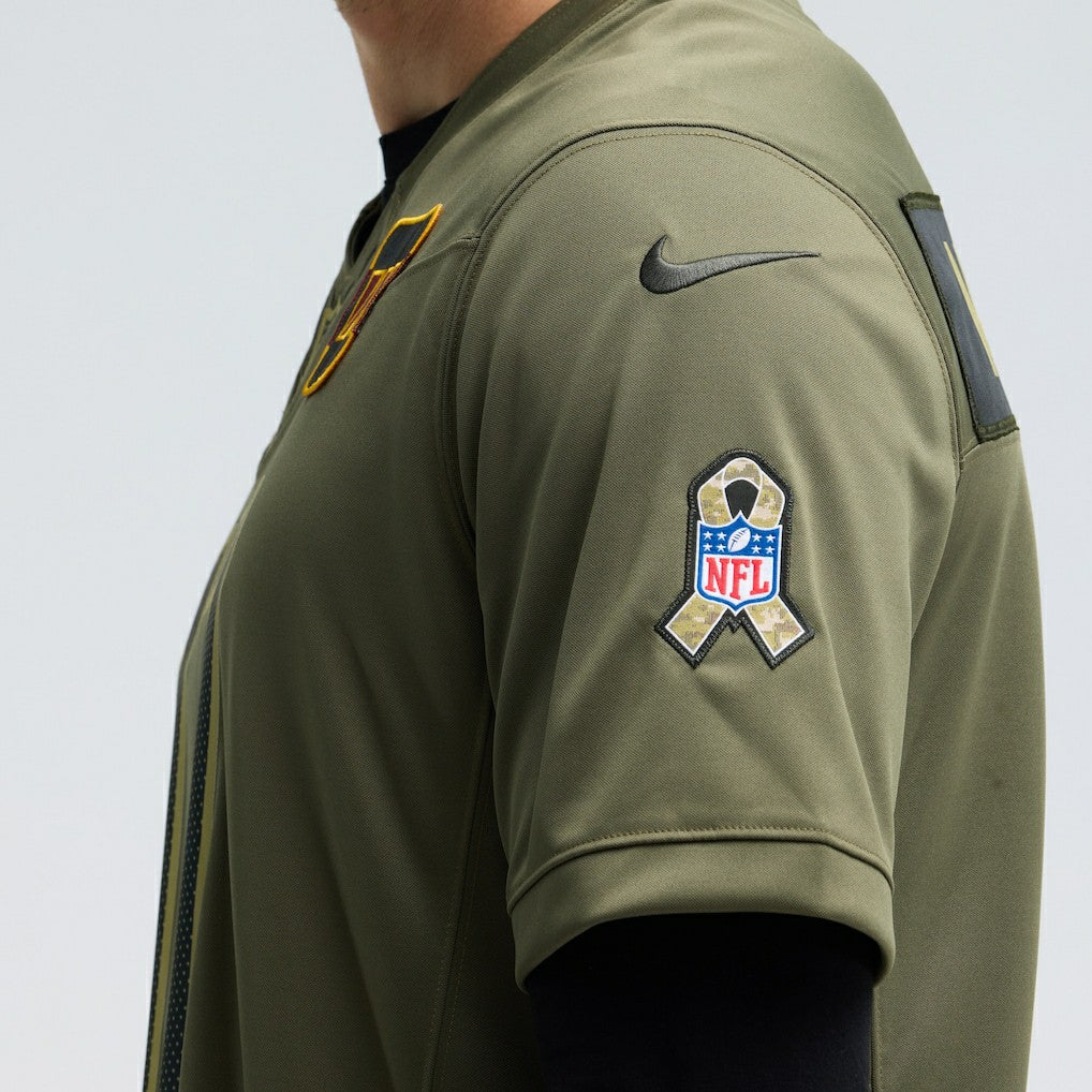 Nike Terry McLaurin Washington Commanders 2025 Salute to Service Limited Jersey Olive