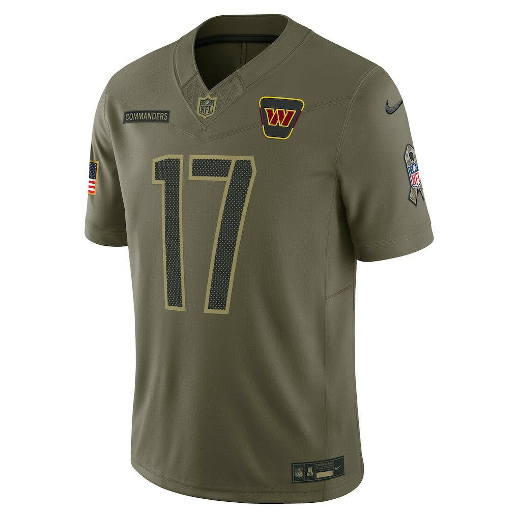 Nike Terry McLaurin Washington Commanders 2025 Salute to Service Limited Jersey Olive