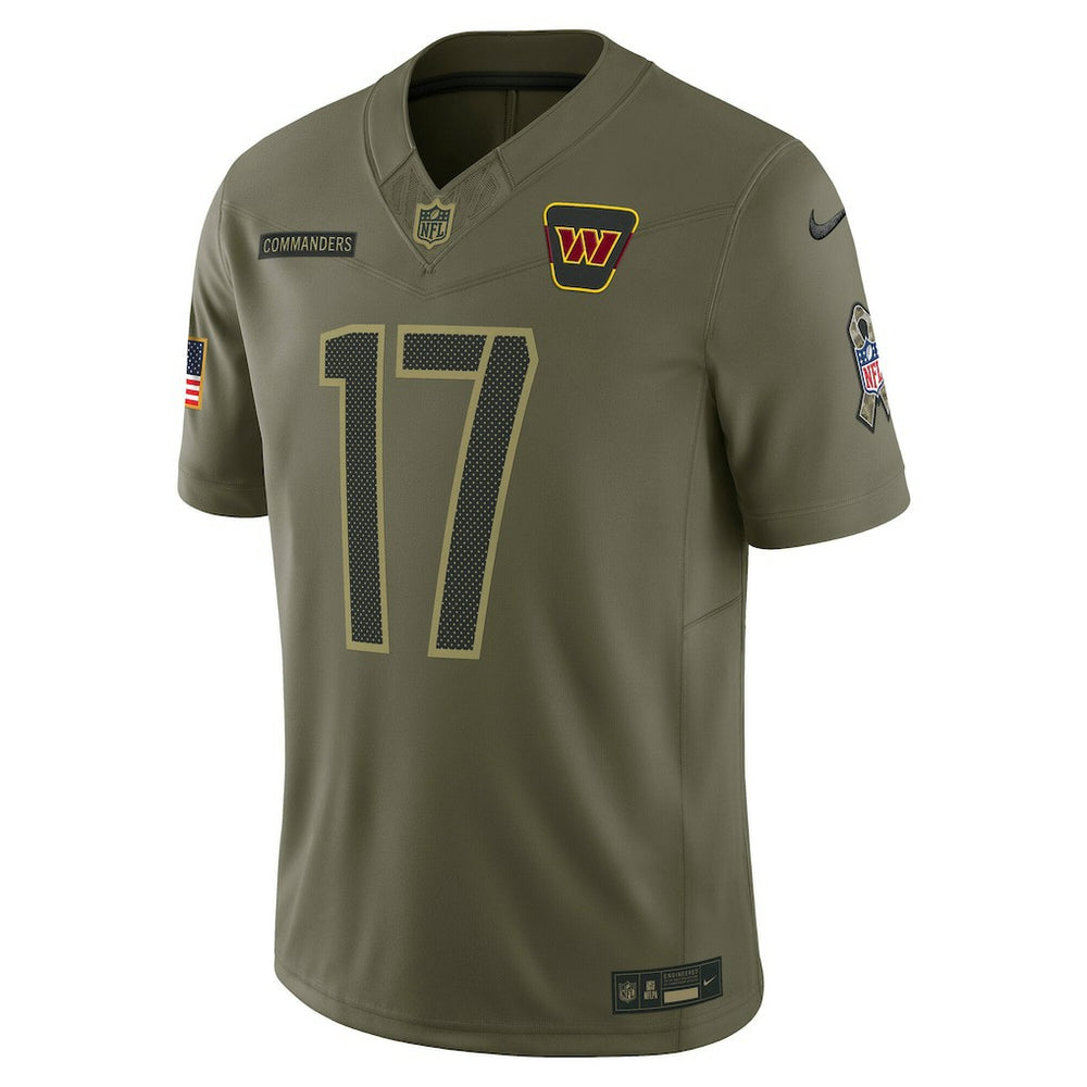 Nike Terry McLaurin Washington Commanders 2025 Salute to Service Limited Jersey Olive