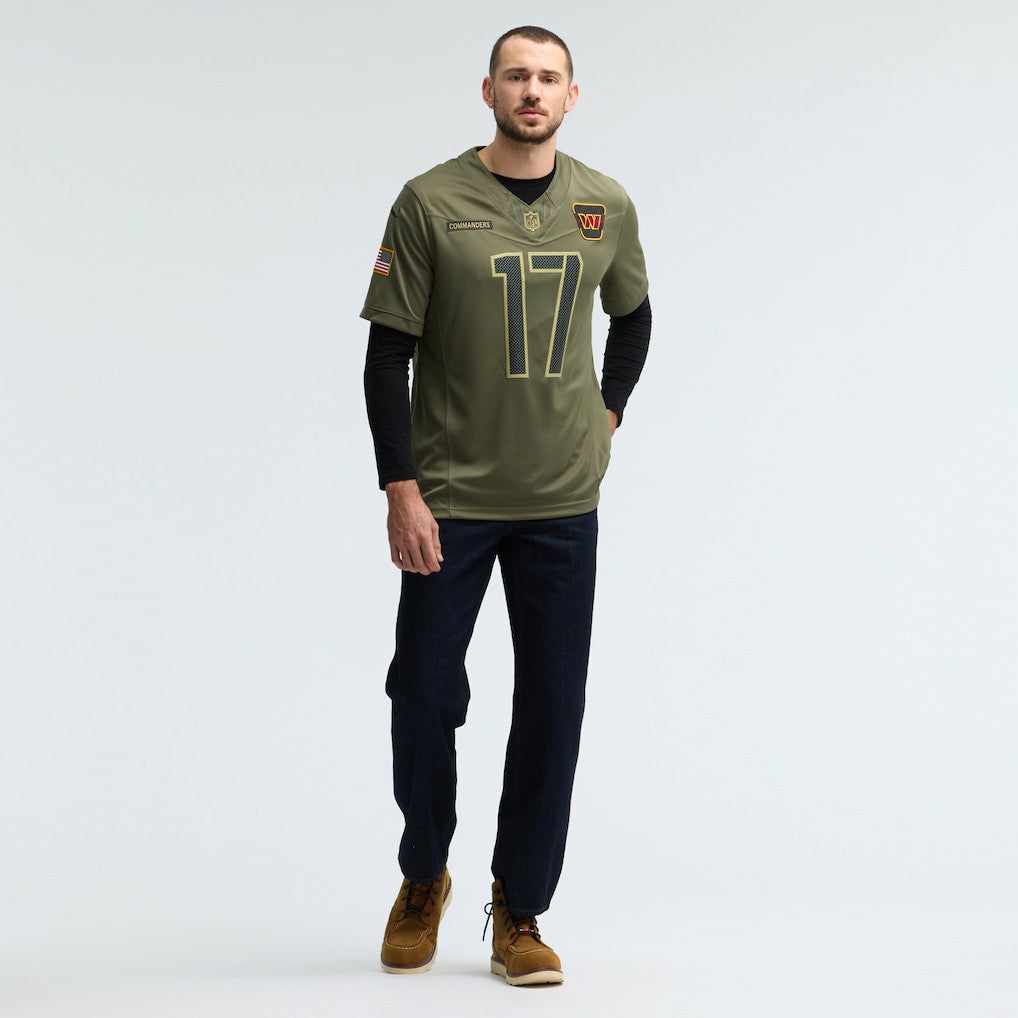 Nike Terry McLaurin Washington Commanders 2025 Salute to Service Limited Jersey Olive