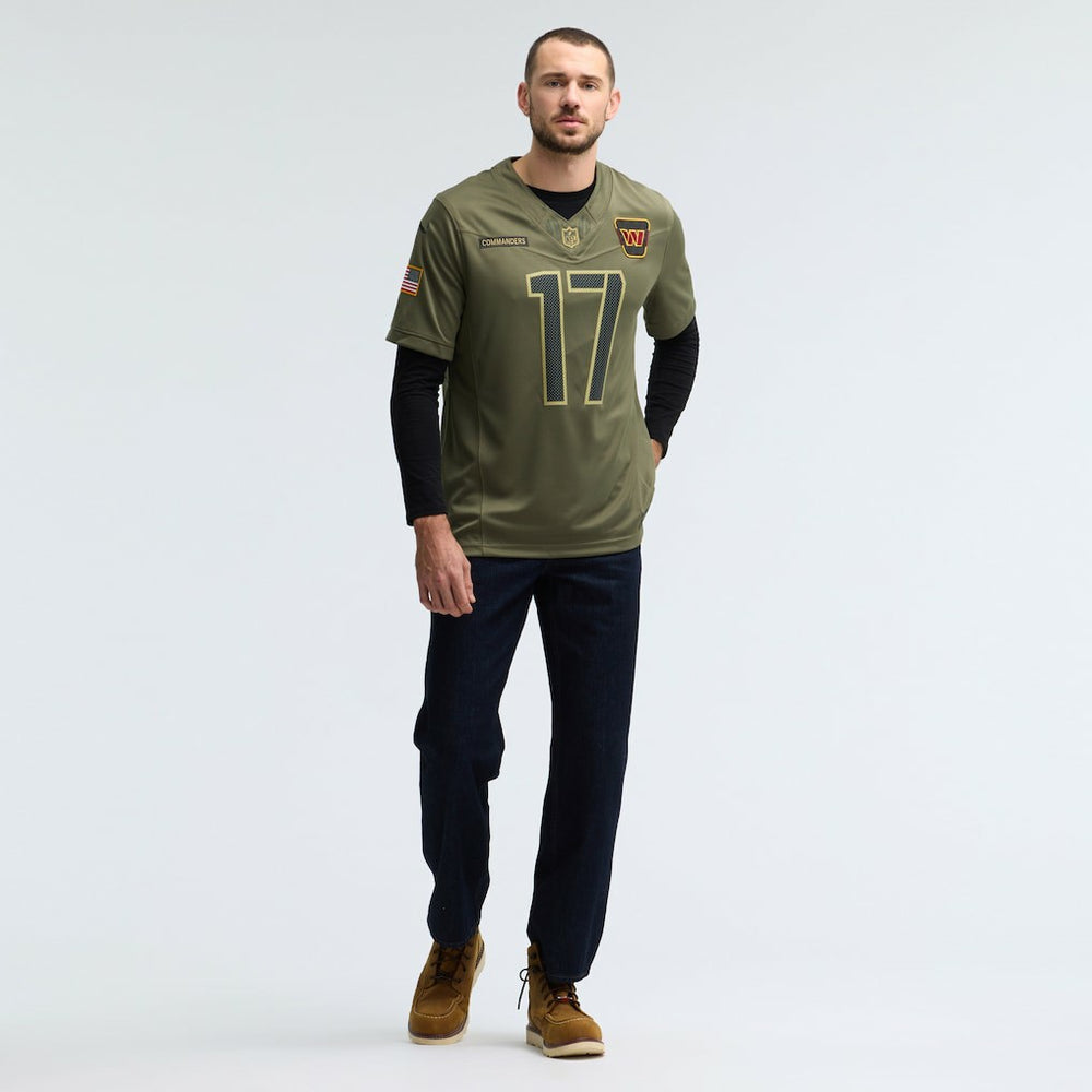 Nike Terry McLaurin Washington Commanders 2025 Salute to Service Limited Jersey Olive