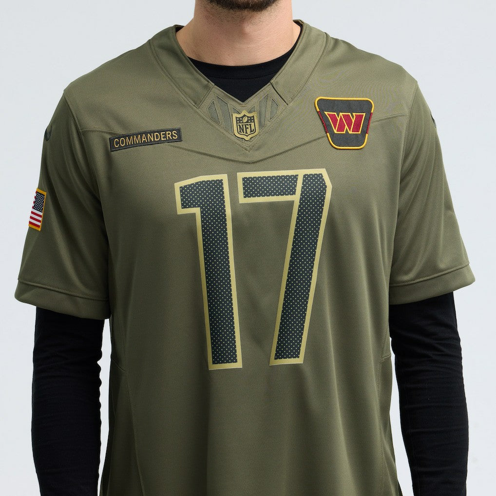 Nike Terry McLaurin Washington Commanders 2025 Salute to Service Limited Jersey Olive