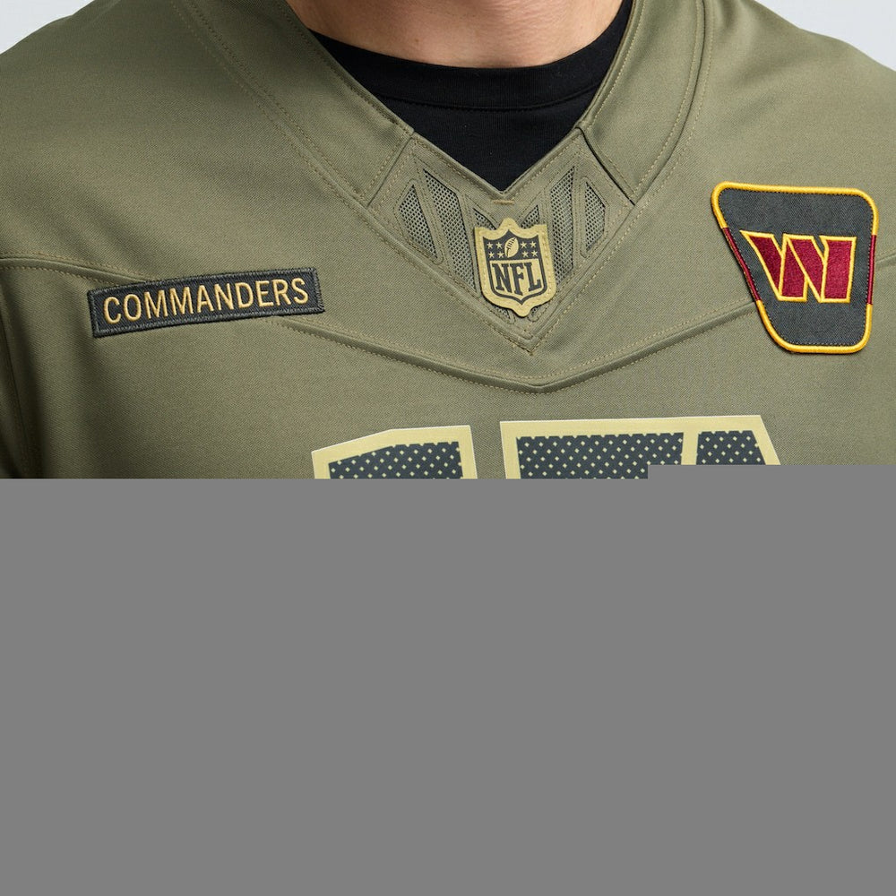 Nike Terry McLaurin Washington Commanders 2025 Salute to Service Limited Jersey Olive