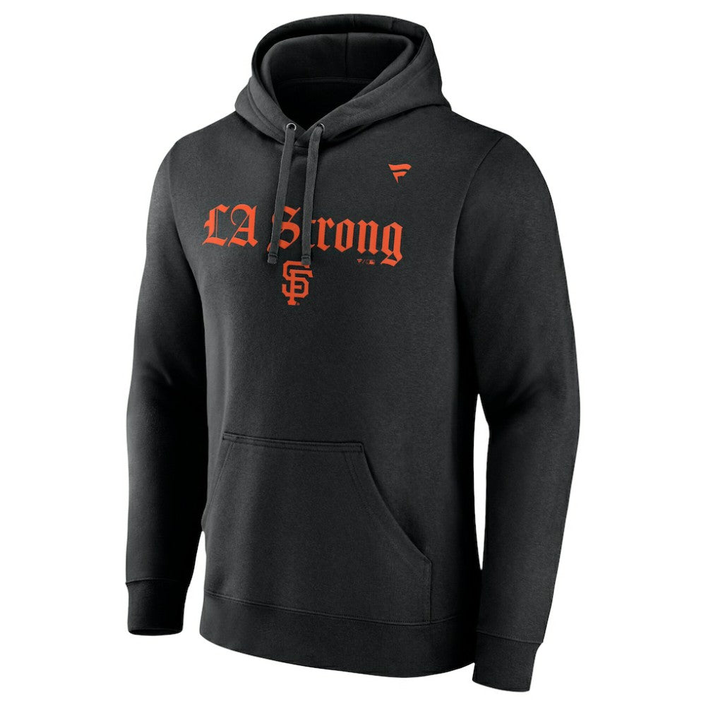 San Francisco Giants Fanatics Unisex LA Strong Fleece Pullover Hoodie - Black - Fanatics Online