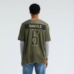 Nike Jayden Daniels Washington Commanders 2025 Salute to Service Limited Jersey Olive