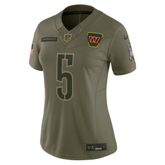 Nike Jayden Daniels Washington Commanders Women's 2025 Salute to Service Limited Jersey Olive