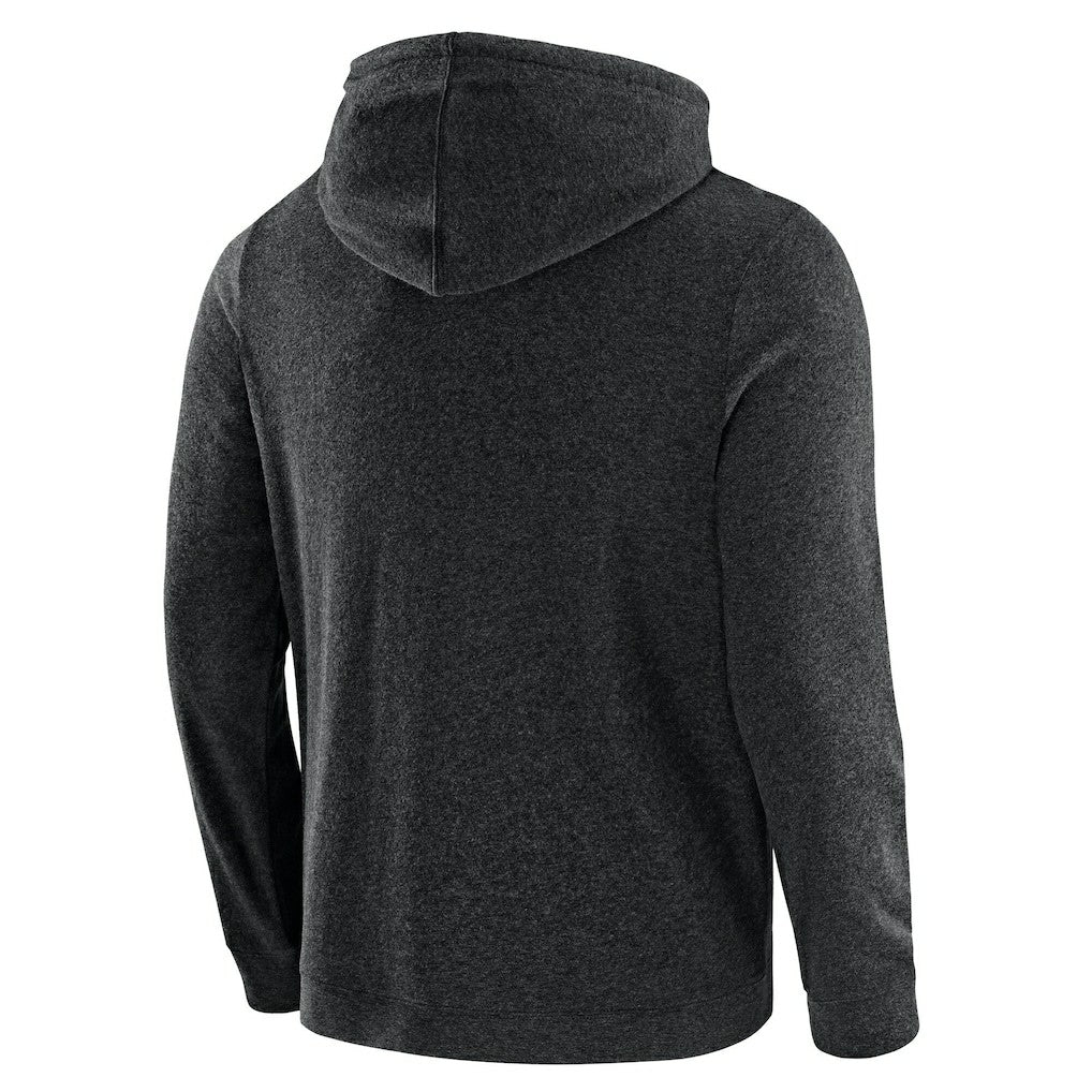 Pittsburgh Steelers J. Palmer Players Lounge Tri-Blend Full-Zip Hoodie Dark Heather Gray