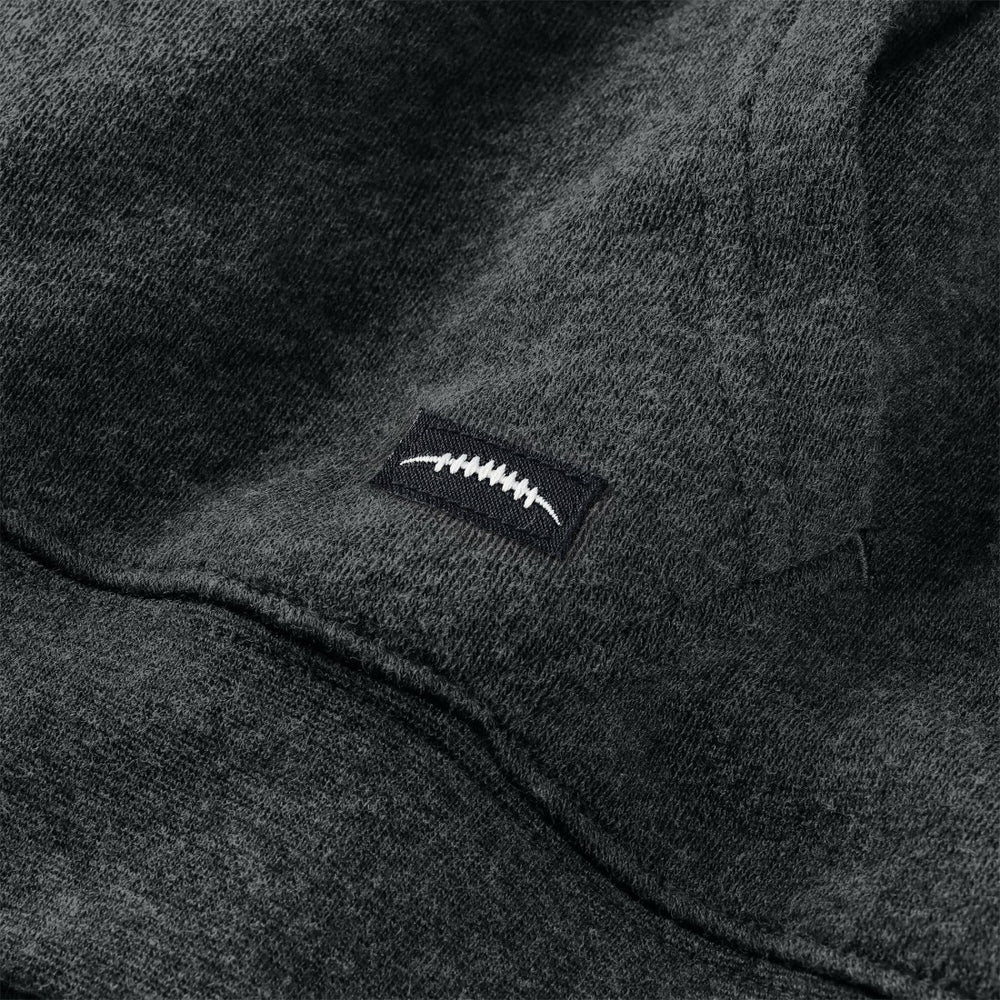 Tennessee Titans J. Palmer Players Lounge Tri-Blend Full-Zip Hoodie Dark Heather Gray