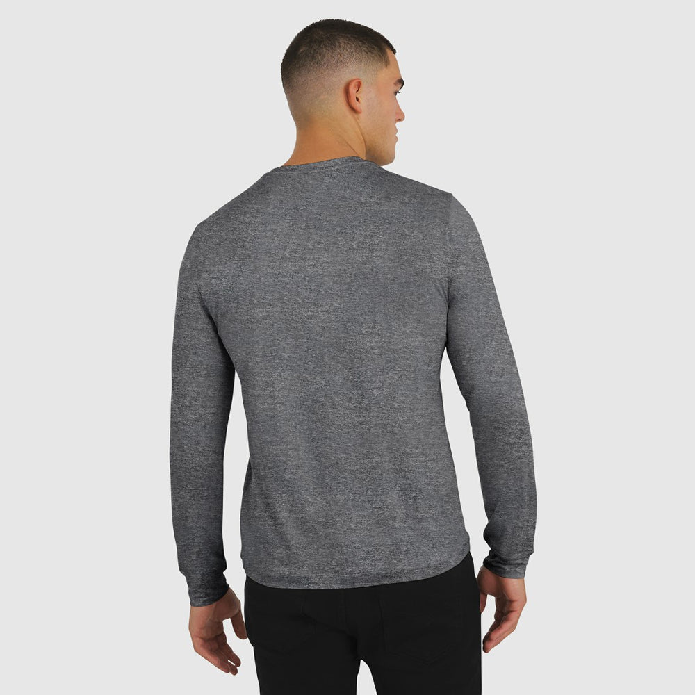 Detroit Lions J. Palmer Four Down Long Sleeve T-Shirt Heather Black