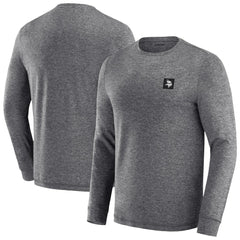 Minnesota Vikings J. Palmer Four Down Long Sleeve T-Shirt Heather Black