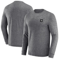 Miami Dolphins J. Palmer Four Down Long Sleeve T-Shirt Heather Black