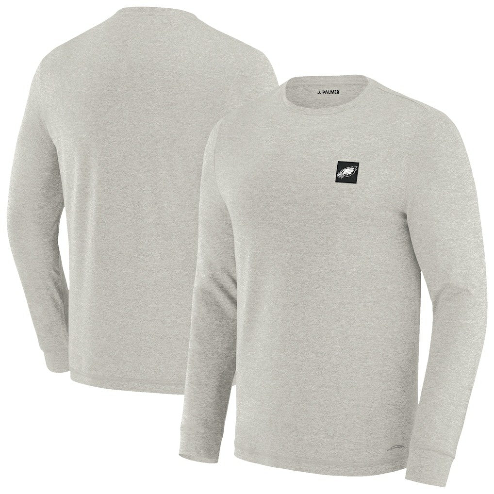 Philadelphia Eagles J. Palmer Four Down Long Sleeve T-Shirt Gray