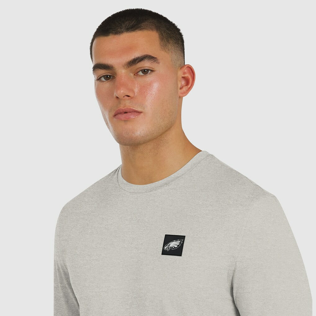 Philadelphia Eagles J. Palmer Four Down Long Sleeve T-Shirt Gray